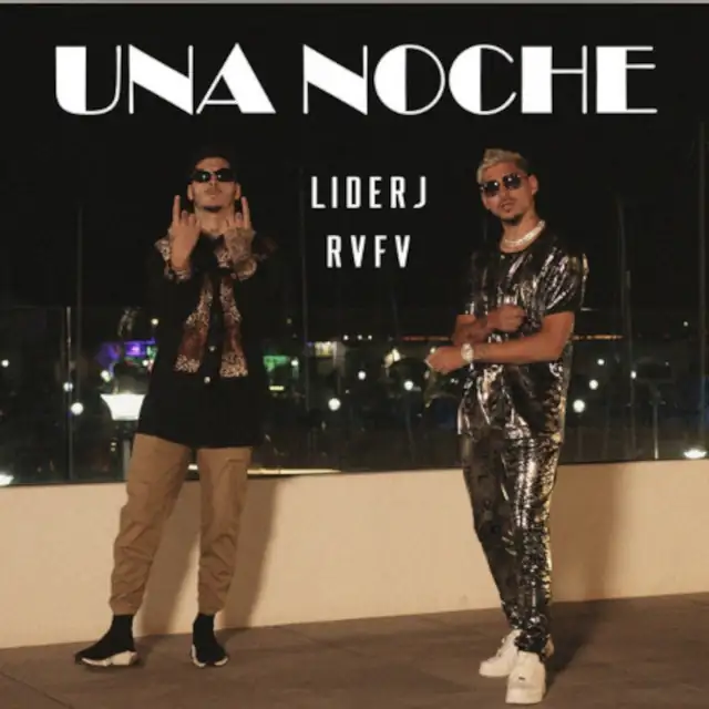 Portada de «Una Noche», de Liderj y Rvfv
